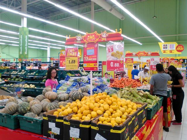 Цены на продукты на Пенанге
