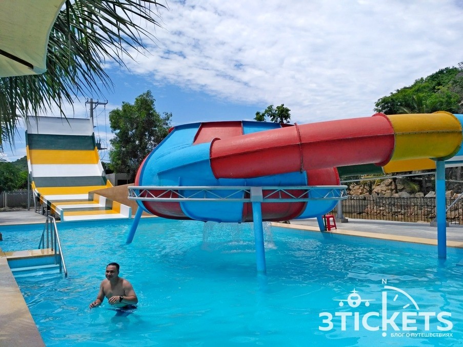 Аквапарк и водные горки в I Resort, Нячанг: фото